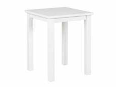 Paris prix - table d'appoint design "garyo" 55cm blanc