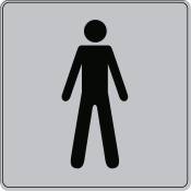 Plaque signalétique Série ISO 7001 - toilettes homme