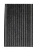 Plinthe finition terrasse bois composite - Coloris - Gris anthracite, Epaisseur - 1cm, Largeur - 5.5 cm, Longueur - 200 cm, Surface couverte en m²