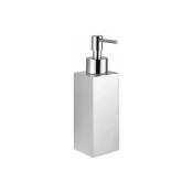 Pollini Acqua Design - Distributeur de savon liquide avec installation sur plan Live LV1224A Blanc mat - Blanc mat