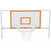 Pool Basketball Set Cadre Accessoires Piscine Blanc