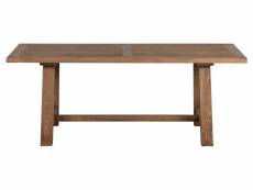 Table à manger - bois - naturel - 76x200x90 - farm FARM Coloris Naturel - 76x200x90 cm