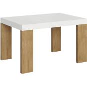 Table extensible 90x130/234 cm Roxell Mix Plateau Frêne