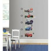 Thedecofactory - disney toys cars 2 - Stickers repositionnables échelle de mesure taille enfant, Cars, Disney - Multicolore