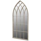 Vidaxl - Miroir de jardin d'arche gotique 50x115 cm