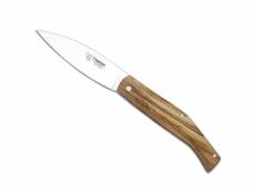 Cudeman - 4431 - couteau cudeman plein manche olivier 11cm inox