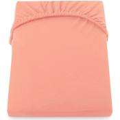 Decoking - drap amber couleur corail jersey de coton 80-90X200