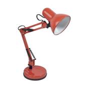 Gefom - Lampe de bureau articulée rouge - métal - Rouge