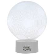 Gnchome - Veilleuse ballon de football 3D. Lampe pour
