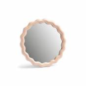Miroir Zigzag / à poser ou supendre - Ø 17.5 cm -
