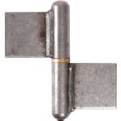 Paumelle à souder - 120 mm - Noeud plat - Torbel industrie