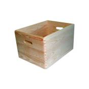 Practical Wooden Basket Container 40X30 h 23