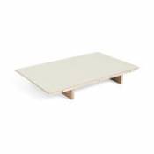 Rallonge linoleum / Pour table extensible CPH 30 - L 50 x 90 cm - Hay blanc en bois