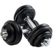 Scsports - Poids de Musculation - 30 kg, 2 Barres,