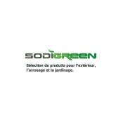 Sodigreen - station meteorologique sans fil - pluies et temperatures int/ext