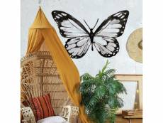 Sticker mural géant aquarelle papillon