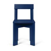 Chaise pour enfant en bois bleu Ark - Ferm living