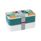 Easy Life - lunch box vert 2 compartiments 2X60CL 1159324