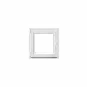 Fenêtre PVC 1 vantail oscillo-battant GoodHome blanc - l.60 x h.60 cm tirant gauche