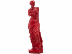 Grande statue la vénus rouge 47 cm