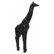 Mobilibrico - Girafe Origami Noir H40cm - noir