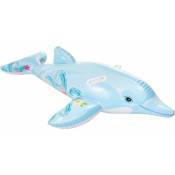 Petit dauphin mont gonflable flottant rangée jouet