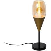 QAZQA drop - Lampe de table - 1 lumière - Ø 15 cm