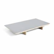 Rallonge linoleum / Pour table extensible CPH 30 - L 50 x 90 cm - Hay gris en plastique