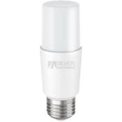 Silver - ampoule led tubulaire eco électronique t37 ip20 - 720 lm - 9w=60w - e27 - 5000k - a+