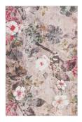 Tapis plat motif floral coloré bohème 120x170