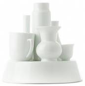 Vase Hong Kong - Pols Potten blanc en céramique