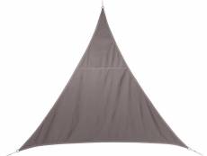 Voile d'ombrage triangulaire 3 x 3 x 3 m - curacao - taupe