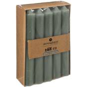 Atmosphera - Lot de 10 bougies bâtons vert eucalyptus 45g créateur d'intérieur - Vert
