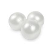 Boules pour piscine à boules nacre (70mm) 300 pièces - perle