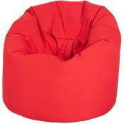 Chaise de jardin pour l'extérieur et l'intérieur imperméable, fauteuil gamer, Rouge - Ready Steady Bed