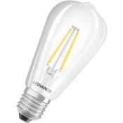 Filament smart+ WiFi Edison Dimmable Ampoule led, E27, dimmable, blanc chaud (2700 k), paquet de 1 - Ledvance