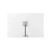 Impex - Lampe de table Avignon Chrome 1 ampoule 30cm - Chrome