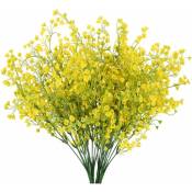 Ineasicer - 4pcs Gypsophile Artificielles 7 Branches