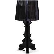 Lampe de Table - Petite Lampe de Salon Design - Bour Noir - Acrylique, Plastique - Noir