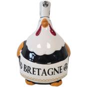Le Monde Des Animaux - Tirelire poule bretonne noire