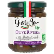 Olive noire Riviera à l'huile d'Olive - bio