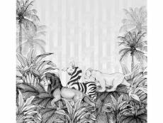 Papier peint intissé le roi lion disney monochrome 300 cm x 280 cm