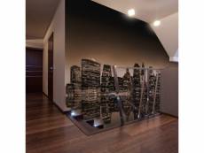 Papier peint intissé ville et architecture new york - sépia taille 400 x 309 cm PD14943-400-309