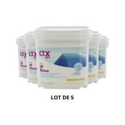 Produit d'entretien piscine CTX 10 - pH Minus - Granulés - 5 Kg - 5x5kg de CTX