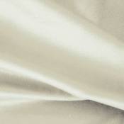 Rideau toucher velours beige clair 140x250