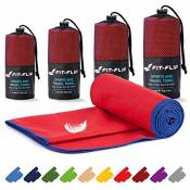 Serviettes microfibre – disponibles dans toutes les tailles / 16 couleurs – Serviette sechage rapide – serviette microfibre sport et serviette plage m