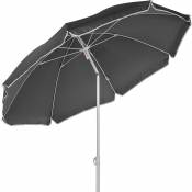 Stilista - Parasol de plage 160 cm avec sac de transport, parasol, uv 30, piquet de terre, angle d'inclinaison et hauteur réglables, différentes