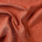 Tissu plombé en voile et fils satinés - Terracotta - 3 m