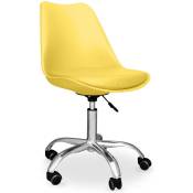 Tulip Style - Chaise de bureau à roulettes - Chaise