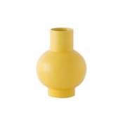 Vase Strøm Small / H 16 cm - Céramique / Fait main - raawii jaune en céramique